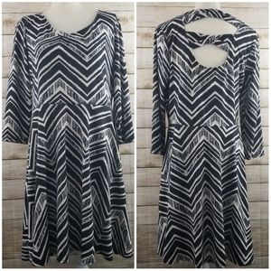 Chevron Dress XXL